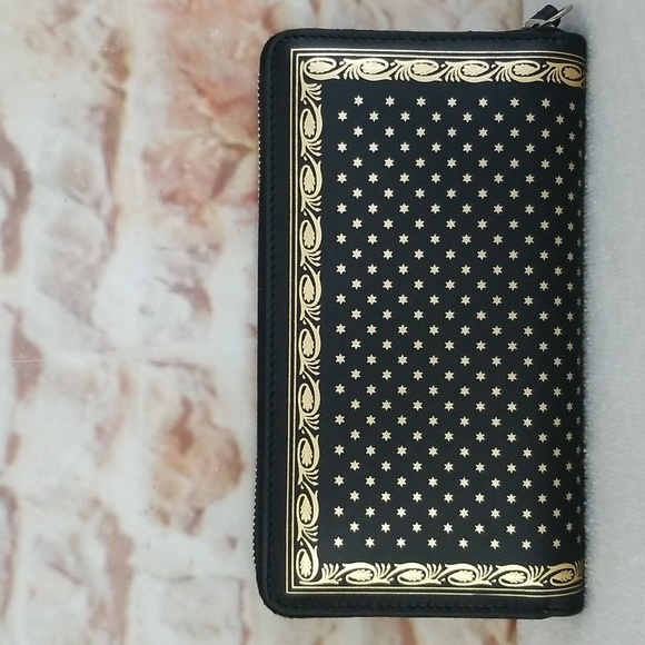 New Gucci Guccy Script Zip-Around Wallet - Picture 4 of 16
